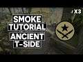 CS:GO - 3 Basic T-Side Smokes For de_ancient (64 Tick)