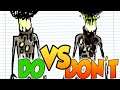 DOs & DON'Ts Drawing CHIMNEY HEAD (LEOVINCIBLE) In 1 Minute CHALLENGE!