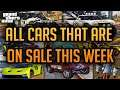 GTA 5 Online - Cars That Are On Sale This Week ! NEW!