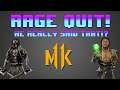 HE REALLY SAID THAT? | Rage Quit Compilation Mortal Kombat 11