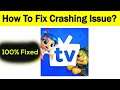 How To Fix "Kidoodle TV" App Keeps Crashing Problem Solved Android - Kidoodle TV App Crash Issue