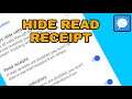 How To Hide Read Receipt On Signal Private Messenger App