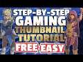 How to Make a Gaming YouTube Thumbnail for FREE using GIMP and In-Game Resources