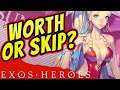 I take Hotter Than Sun Scarlet into CHALLENGER PvP : Exos Heroes