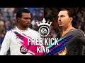IBRAHIMOVIĆ vs NANI | Who Is The Free Kick King?