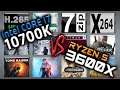 Intel i7 10700K vs Ryzen 5 3600X Benchmarks – 15 Tests 🔥