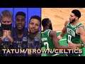 📺 Kerr/Looney/Stephen Curry on Celtics, Jayson Tatum, Jaylen Brown, Tristan Thompson, Daniel Theis