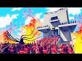 LA DEFENSA TOTAL DEL CASTILLO GIGANTE | TOTALLY ACCURATE BATTLE SIMULATOR