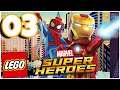 LEGO Marvel Super Heroes Walkthrough Part 3 Suit Up Iron Man (Nintendo Switch) co-op gameplay