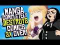 MANGA vs. COMICS: Digital Manga Sales Alone are 3X the ENTIRE Comic Book Industry?!