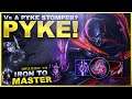 MY PYKE Vs A PYKE STOMPER!?! - Iron to Master S10 | League of Legends