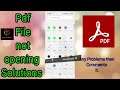 PDF File Not opening problems | Document file not opening problem | #pdf #pdfviewer #pdfnotopening