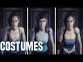 Resident Evil 3 Remake: Jill Valentines Costumes Showcase | Opening Sequence