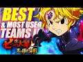 THE CURRENT BEST/MOST USED TEAMS IN PVP w/ @MysticWatch   | Seven Deadly Sins: Grand Cross