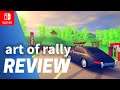 Art Of Rally REVIEW Nintendo Switch GAMEPLAY | Racing PC Steam XBOX Impressions Chill Low Key Racer