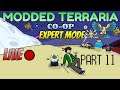 BACK 2 STREAMIN!!! | Terraria Expert Mode Modded Co-Op LIVE!!!!! Part 11