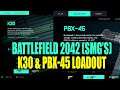 Battlefield 2042: Best K30 and PBX 45 Loadout (SMG’S)