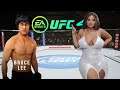 Bruce Lee vs Big Breasts EA Sports UFC 4 UFC M-1 Zaruba Bruce Lee