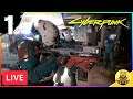 CYBERPUNK 2077 LIVE Walkthrough Gameplay Part 1 - Street Kid (Intro)