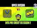 ESL One DPC CIS | Unique vs Navi Game 3 | Bo3 | Upper Division | DOTA 2 LIVE