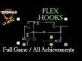 FLEX HOOKS Full Game / All Achievements (Minimal Puzzle Game)