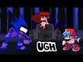 Friday Night Funkin'  "Ugh" but Majin Sonic Sings It