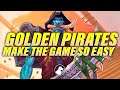 Golden Pirates Make the Game so Easy  | Dogdog Hearthstone Battlegrounds