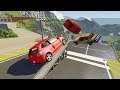 High Speed Flip Ramp Crashes (Crash Test) #2 - BeamNG Drive Insane Flip Ramp Jumps (Car Jump Arena)