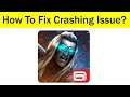 How To Fix Gods Of Rome Game Keeps Crashing Problem Android & Ios - Gods Of Rome App Crash Issue