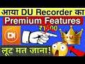 Latest DU Recorder Premium Mod Apk With Premium Feature