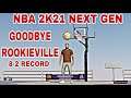NBA 2K21 NEXT GEN FINALLY HITTING PRO 1 GOODBYE ROOKIEVILLE