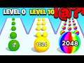 NOOB vs PRO vs HACKER in Ball Run 2048