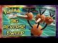 Pokemon Let's Go Pikachu & Eevee Wi-Fi Battle: BIG Reverse Sweep