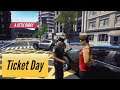 Real Cop Plays Police Simulator: Patrol Officers | Ticket Writing | Real Life VS Gameplay |