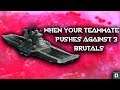 Red Alert 3 | When Random online players try to rush 3 Brutal's