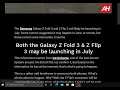 Samsung galaxy fold 3 might launch in July.....