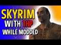 Skyrim with 1HP While Modded