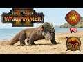 THE DREAD DINO ARRIVES | Lizardmen vs Beastmen - Total War Warhammer 2