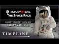 The History Of The Space Race | History Hit LIVE on Timeline