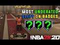 TOP 5 MOST SLEPT ON BADGES IN NBA 2K20 (the most UNDERRATED BADGES)