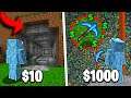 $10 VS $1000 PICKAXE! | Minecraft Prisons
