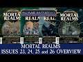 Age of Sigmar Mortal Realms Issues 23, 24, 25 and 26 Overview
