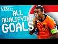 All NETHERLANDS GOALS on their way to EURO 2020!