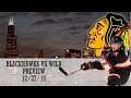 Blackhawks vs Wild Preview 12/27/18