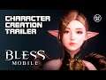 Bless Mobile - Character Creation Trailer - Unreal Engine 4 - F2P - Mobile - KR