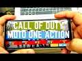 Call Of Duty Mobile no Moto One Action feat @AlanLeocadio  | Gameplay