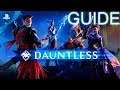 Dauntless PS4 Starter Guide - Ein kleines Tutorial wie man das Gratis Game zockt