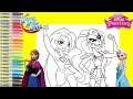DC Super Hero Girls Makeover as Disney Princess Anna and Elsa Frozen Coloring Book Page