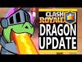 DRAGON UPDATE in Clash Royale is INSANE!