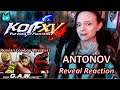 Former Boss Character Returns? ANTONOV - King of Fighters XV - Reveal Reaction!